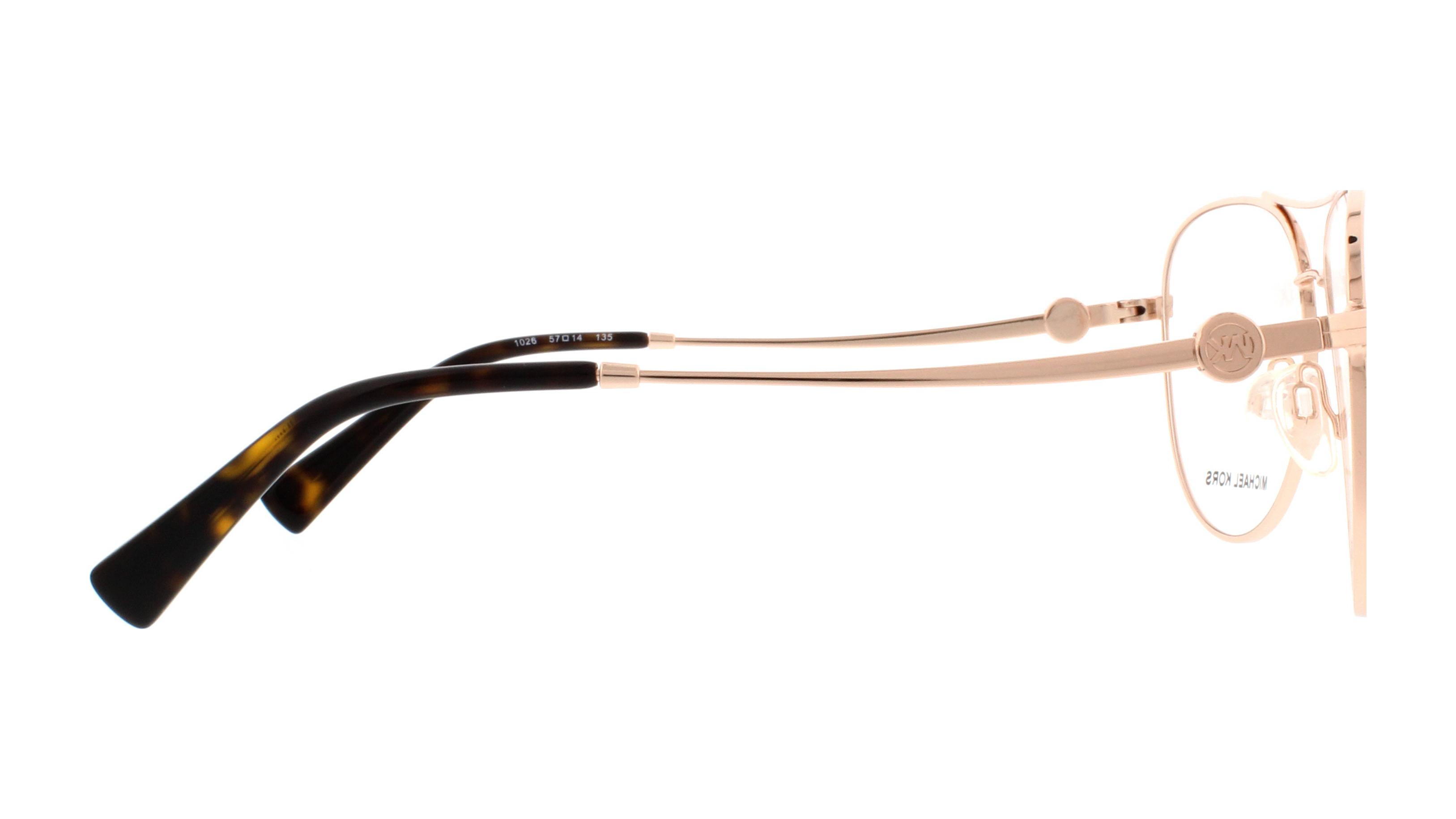 michael kors metal frame glasses